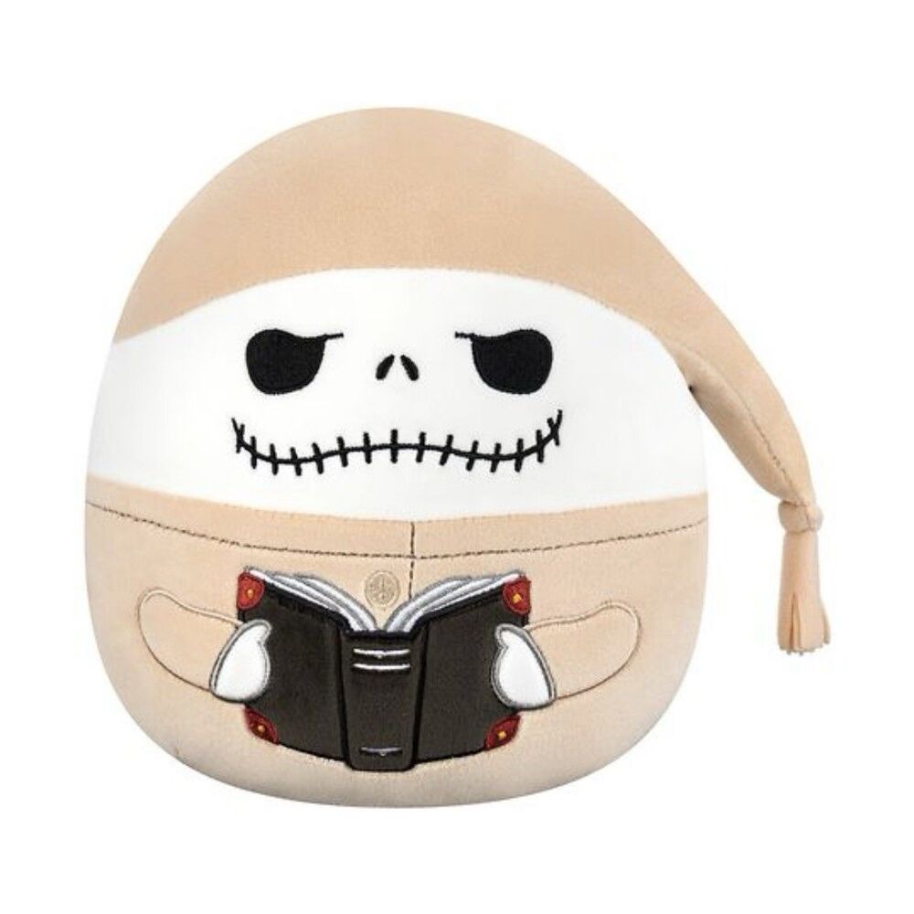 NWT Squishmallows Disney Nightmare Before Christmas 8” JACK Skellington Pajamas